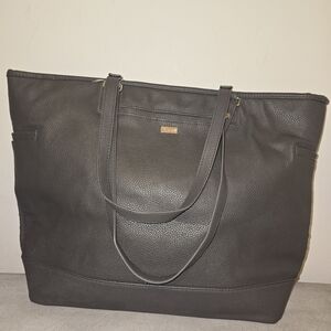 Thirty-One Jewell Charcoal Gray Tote Bag